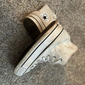 Converse Off-White Canvas High-Tops